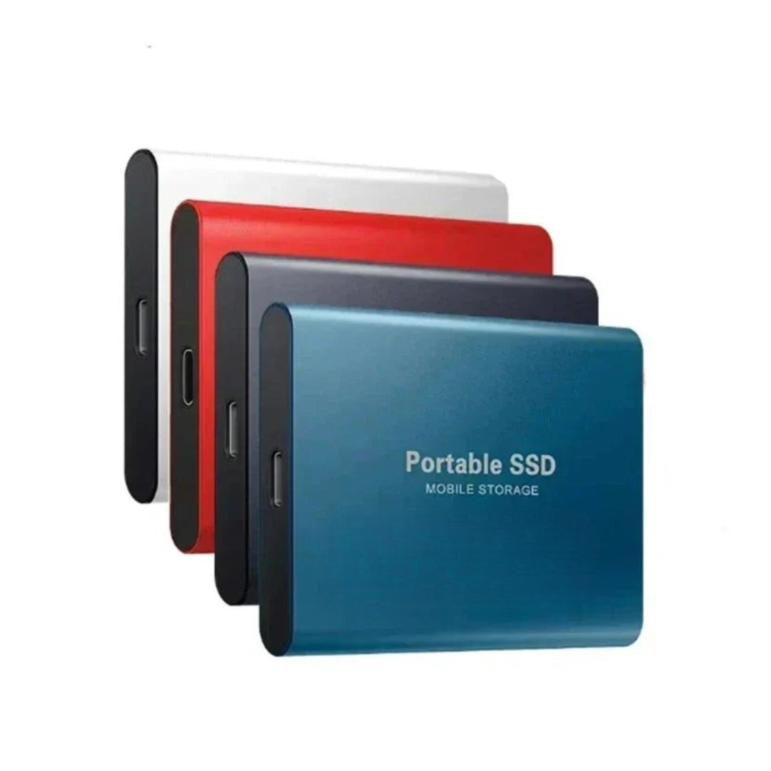 Ultra Externe SSD | USB 3.1 Typ-C | Geschwindigkeiten von bis zu 1000 MB/s | Erhältlich in 500 GB, 1 TB und 2 TB | Kompaktes und stoßfestes Design