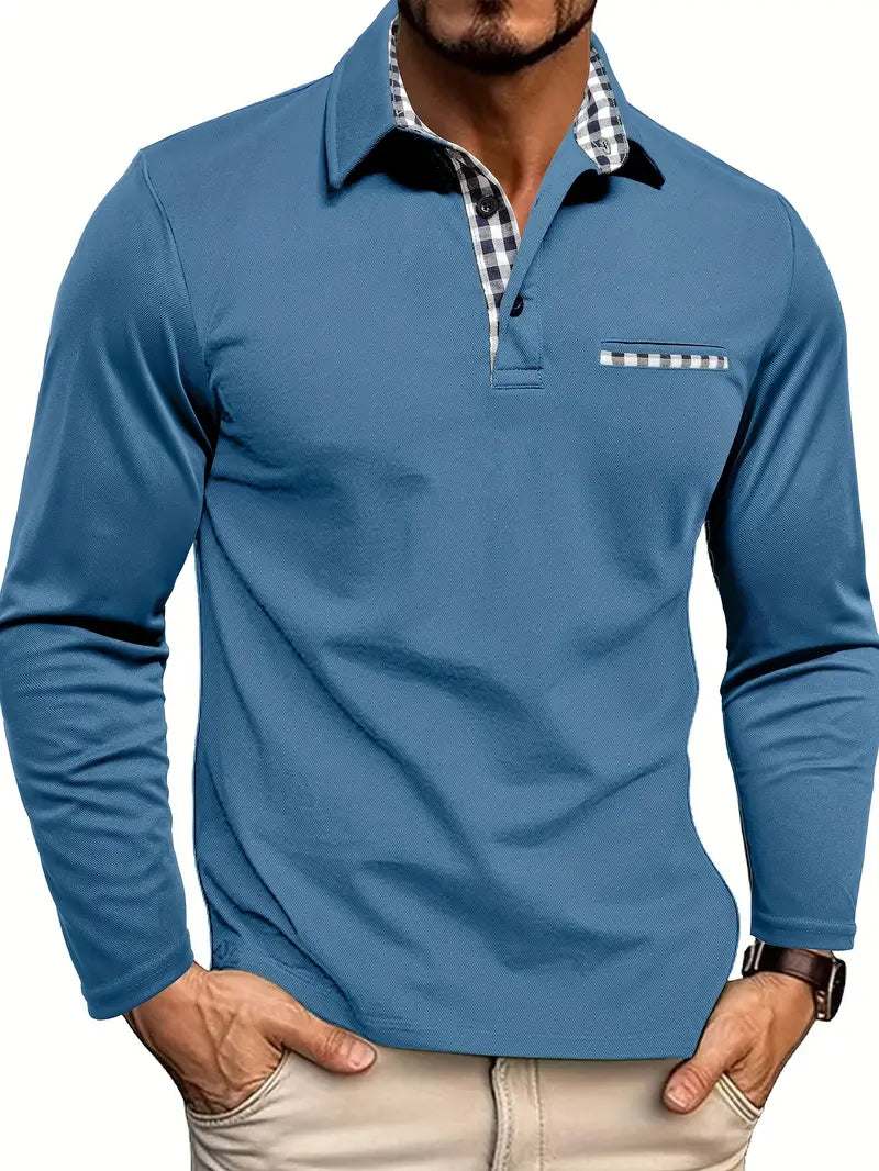 Herren Polohemd | Langarm