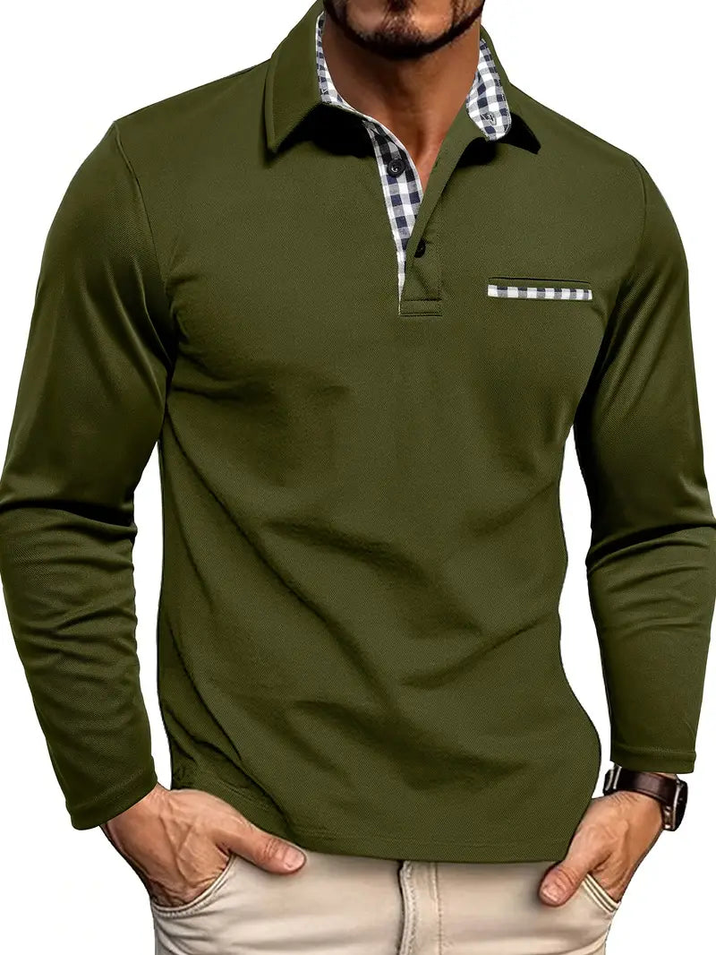 Herren Polohemd | Langarm
