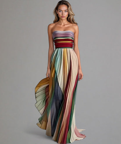 Damen Sommer Festliches Kleid | Maxi