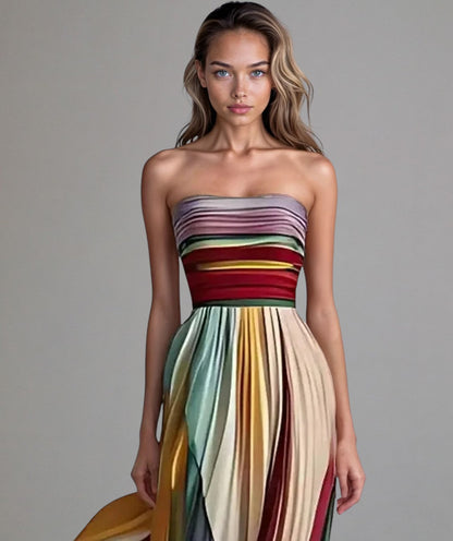 Damen Sommer Festliches Kleid | Maxi
