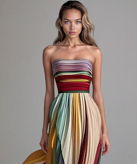 Damen Sommer Festliches Kleid | Maxi
