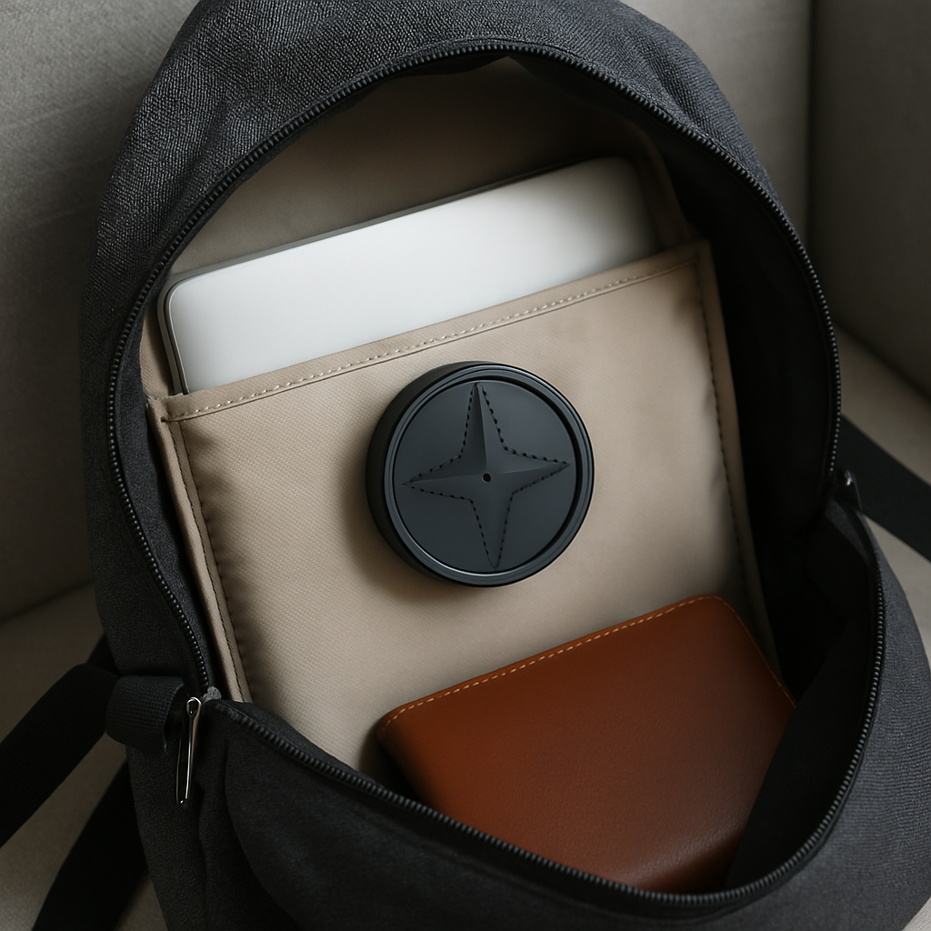 Kompakter Magnetischer GPS-Tracker – Echtzeit-Tracking für Fahrzeuge, Haustiere und Wertsachen – USB wiederaufladbar