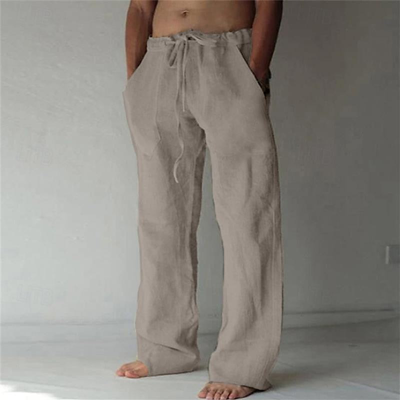 Herren Leinenhose | Lang