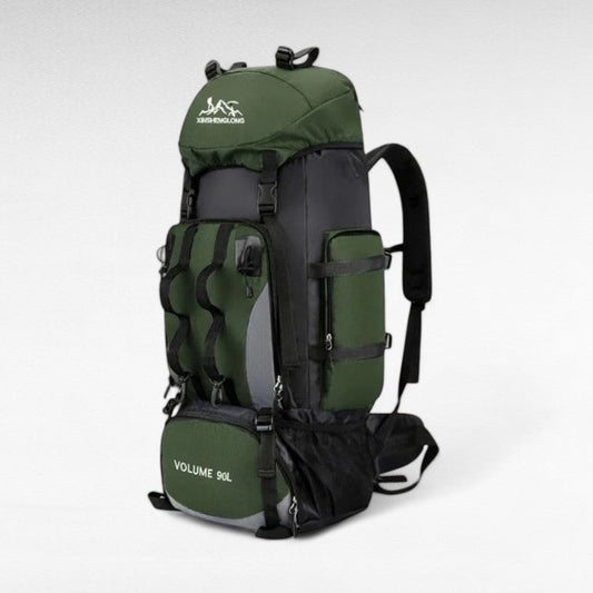 Leichter wasserdichter 90L Wanderrucksack