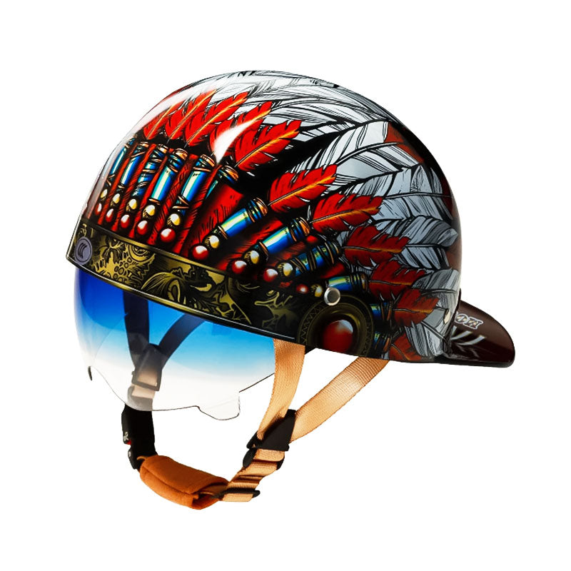 DOT-zugelassener Motorrad-Baseballhelm