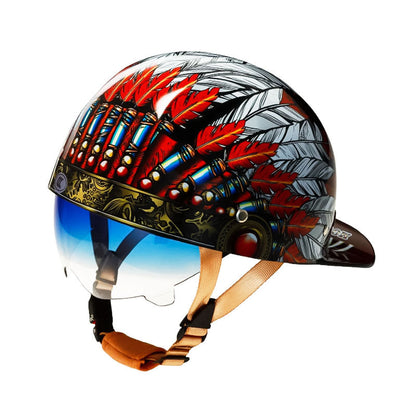 DOT-zugelassener Motorrad-Baseballhelm