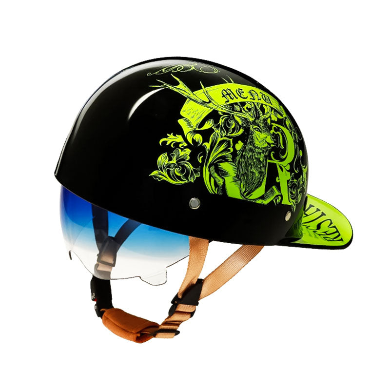 DOT-zugelassener Motorrad-Baseballhelm