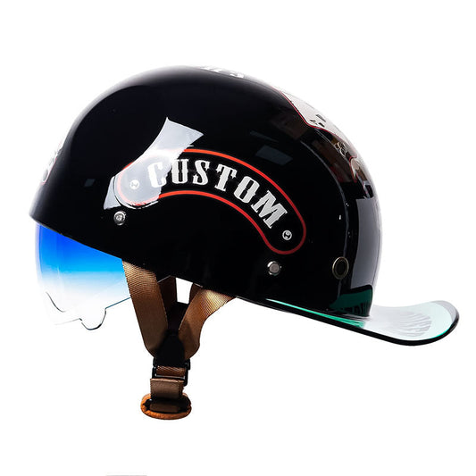 DOT-zugelassener Motorrad-Baseballhelm