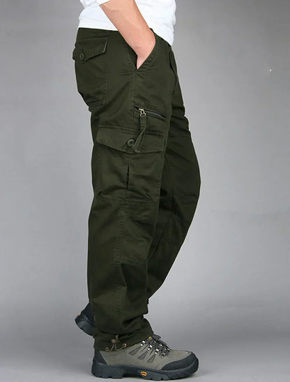 Herren Chino Cargo-Hosen | Lang