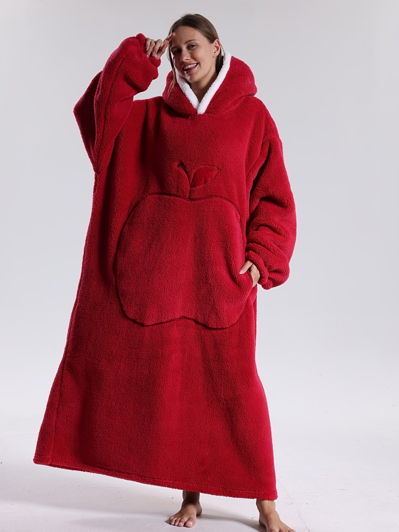 Gemütliche Hoodie-Decke | Decke mit Ärmeln | Tragbare Hoodie-Decke