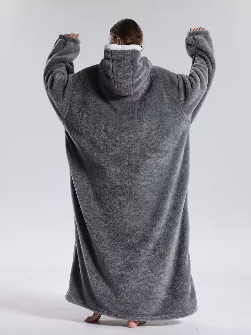 Gemütliche Hoodie-Decke | Decke mit Ärmeln | Tragbare Hoodie-Decke