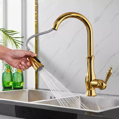 Ausziehbarer Küchenwasserhahn | Spültischarmatur | Küchenarmatur