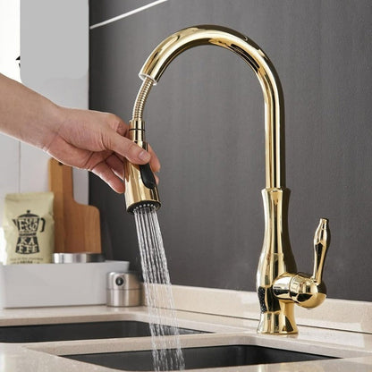 Ausziehbarer Küchenwasserhahn | Spültischarmatur | Küchenarmatur