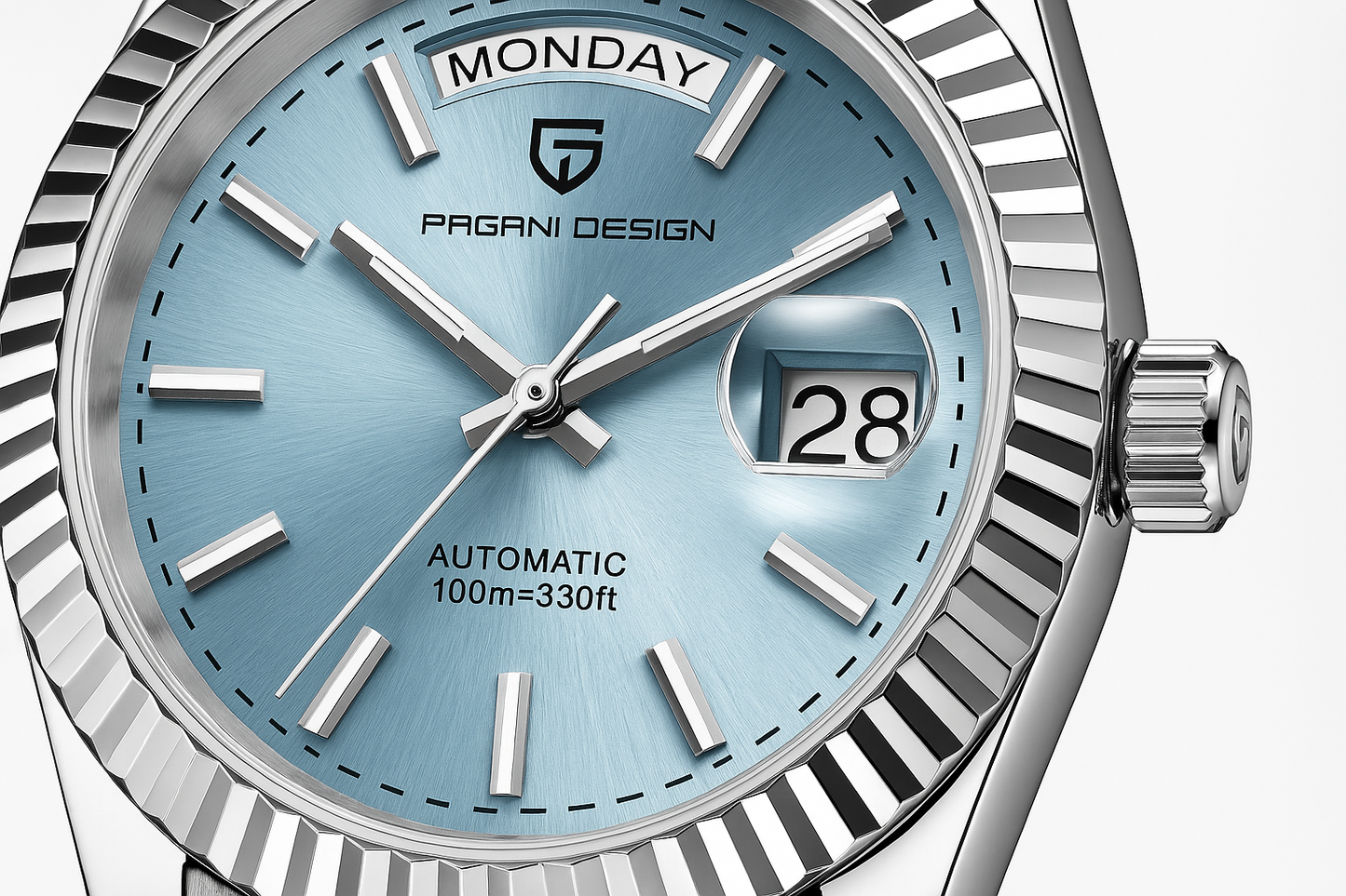 Premium Herren Automatik Uhr – Edelstahl, Selbstaufzug, Kalenderfunktion – Vielseitiger Stil für jeden Anlass