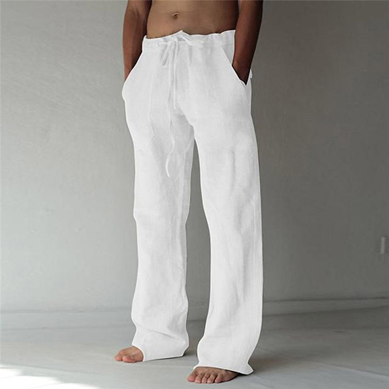 Herren Leinenhose | Lang