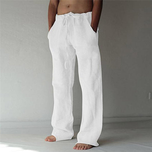 Herren Leinenhose | Lang