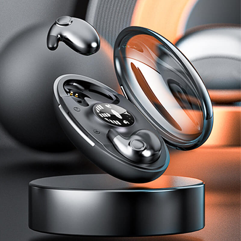Schlafkopfhörer | Ultradünnes & Ergonomisches Design | Geräuschunterdrückung | IPX5 Wasserdicht | 24-Stunden Akkulaufzeit